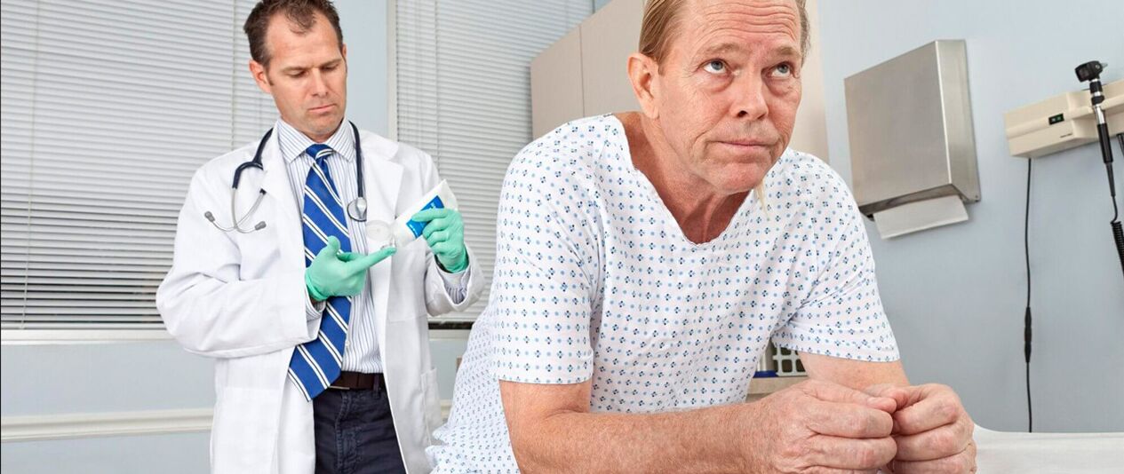 Patients with prostatitis in the proctologist